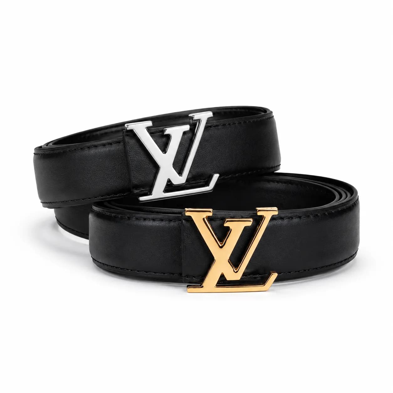 STOFFA Luna Signature Leather Belt
