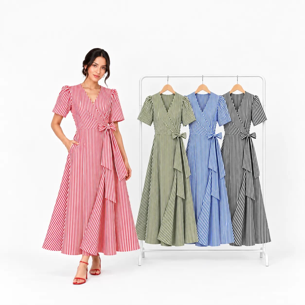 Liora Wrap Dress